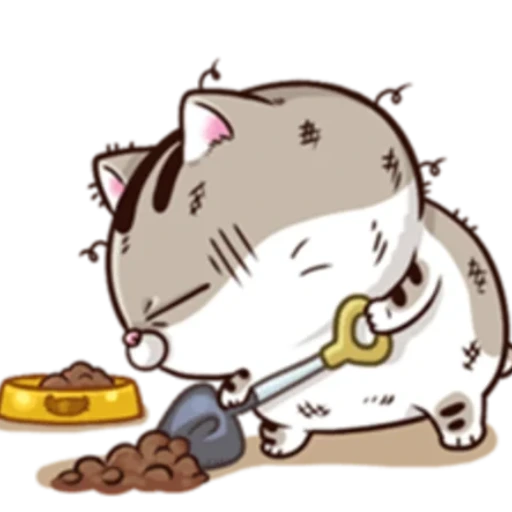 Ami fat cat (2/2) sticker pack cover
