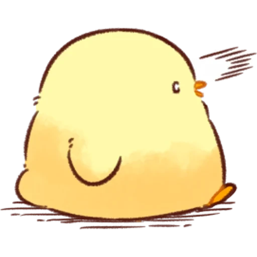 Soft and Cute Chicks Feelings sticker pack cover