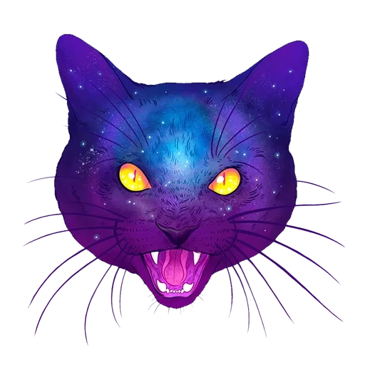 Cosmic Cats sticker pack cover