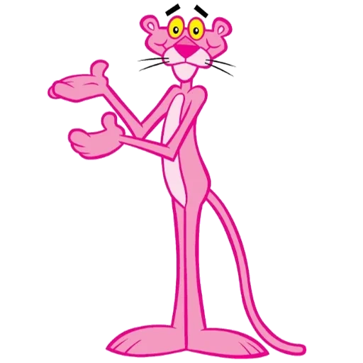 Pink panther sticker pack cover
