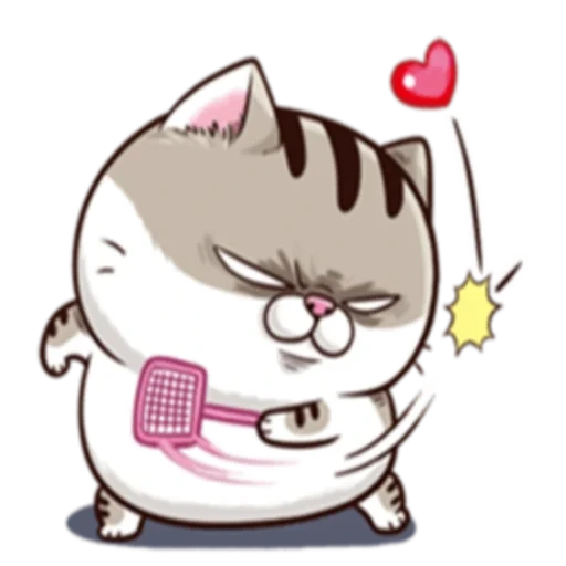 Ami fat cat (1/2) sticker pack cover
