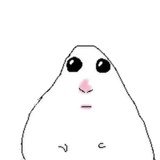 Hampter ze hamster (1/2) sticker pack cover