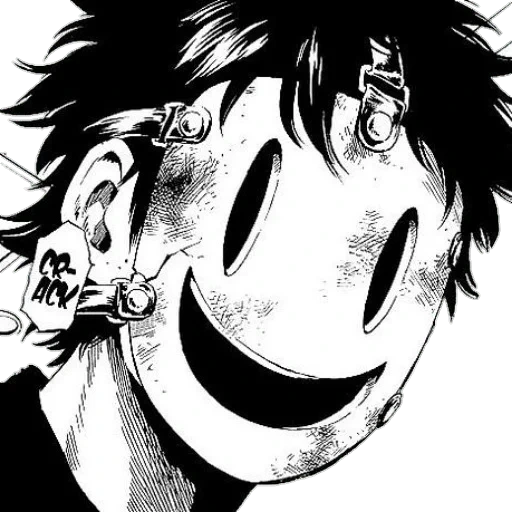Manga faces (1/2) sticker pack cover