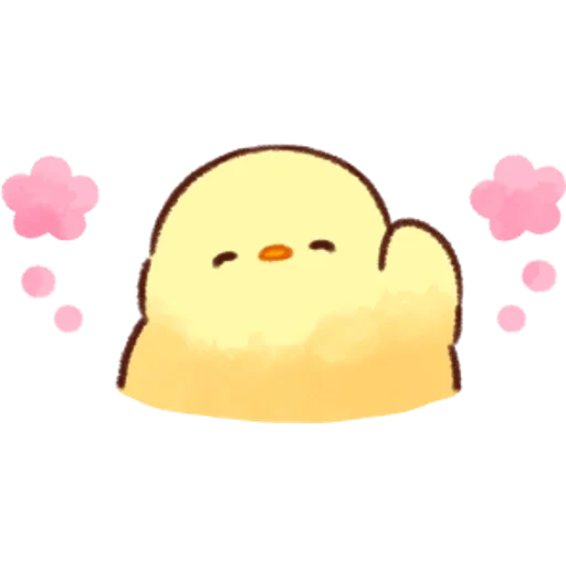 Soft and Cute Chicks Feelings sticker pack cover