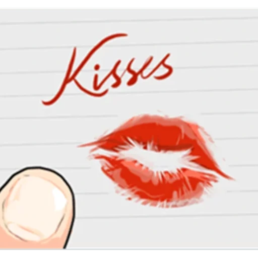 The Kissing (1/2) sticker pack cover