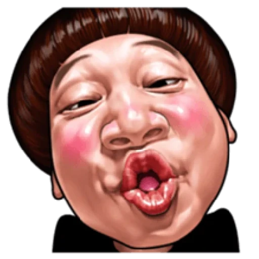 Ugly girl #2 (2/2) sticker pack cover