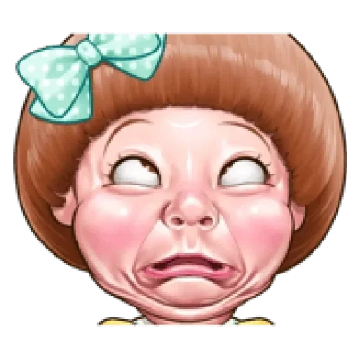 Ugly Girl sticker pack cover