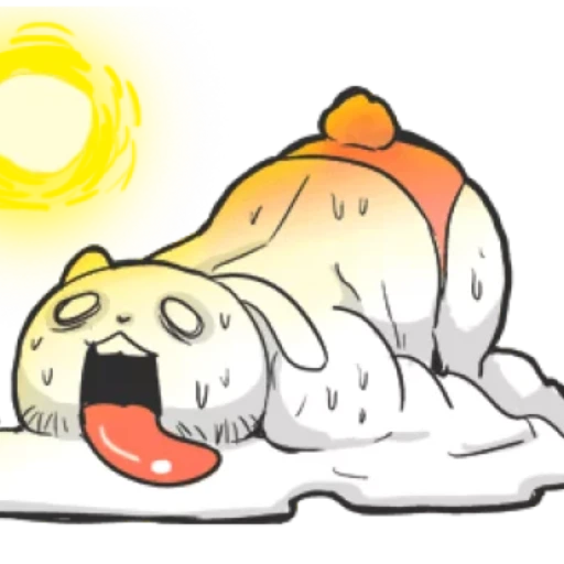 Rabbo the Muscle Rabbit (3/3) sticker pack cover