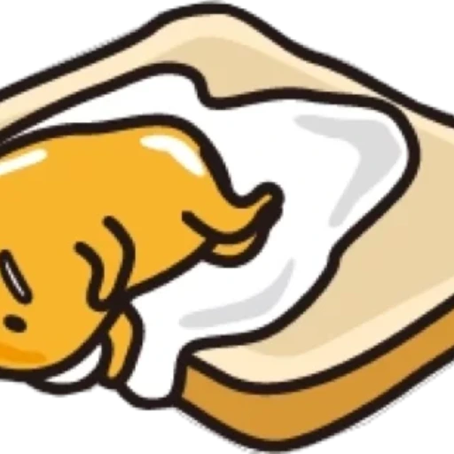 Gudetama-ぐでたま (1/2) sticker pack cover