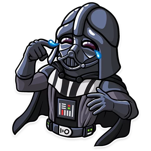 Darth Vader sticker pack cover