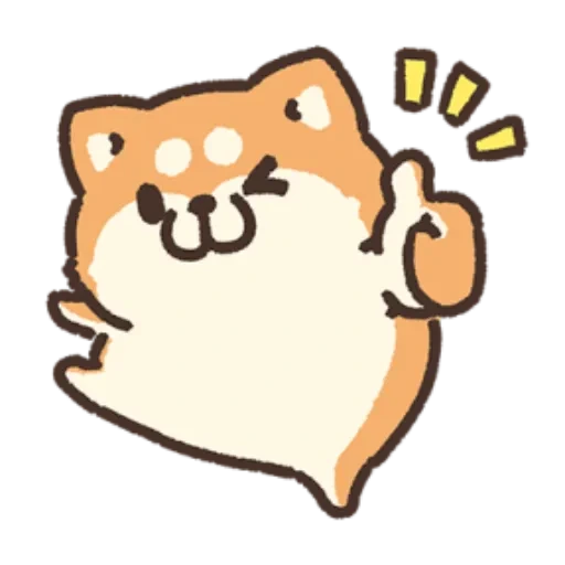 Cute dog Japan sticker pack cover
