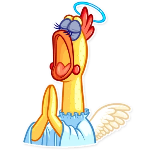 Screaming Chicken (2/2) sticker pack cover