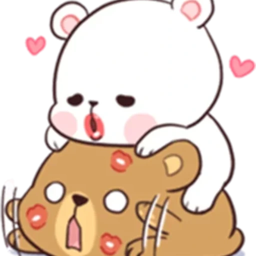 Bears hug (1/2) sticker pack cover