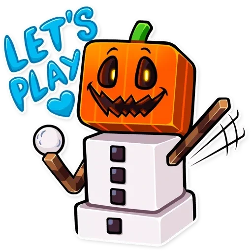 Minecraft style (2/2) sticker pack cover