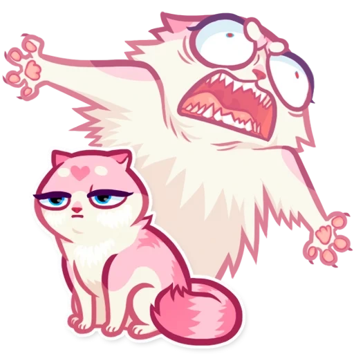 Pink Pussy Cat (2/2) sticker pack cover