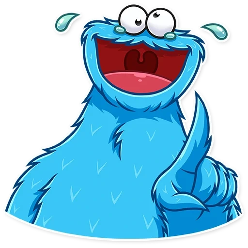 Cookie Monster sticker pack cover