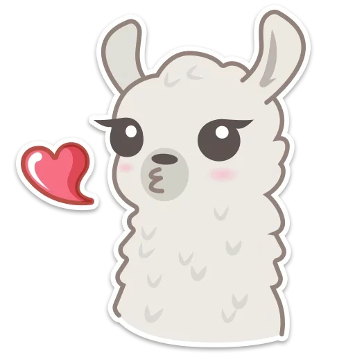 Lama sticker pack cover